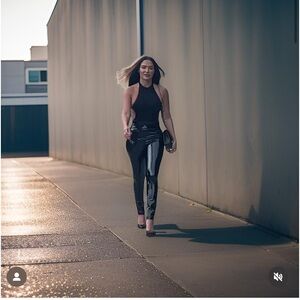 Black bodysuit from Story1440 Dom Collection, brand new with tags